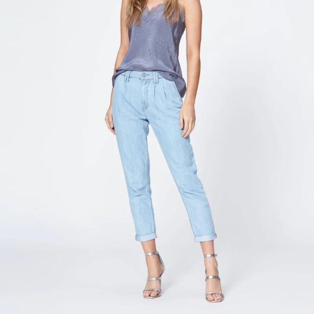 PAIGE Light Blue High Rise Women Jeans